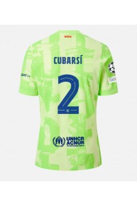 Barcelona Pau Cubarsi #2 Fotballdrakt Tredje Klær 2024-25 Korte ermer